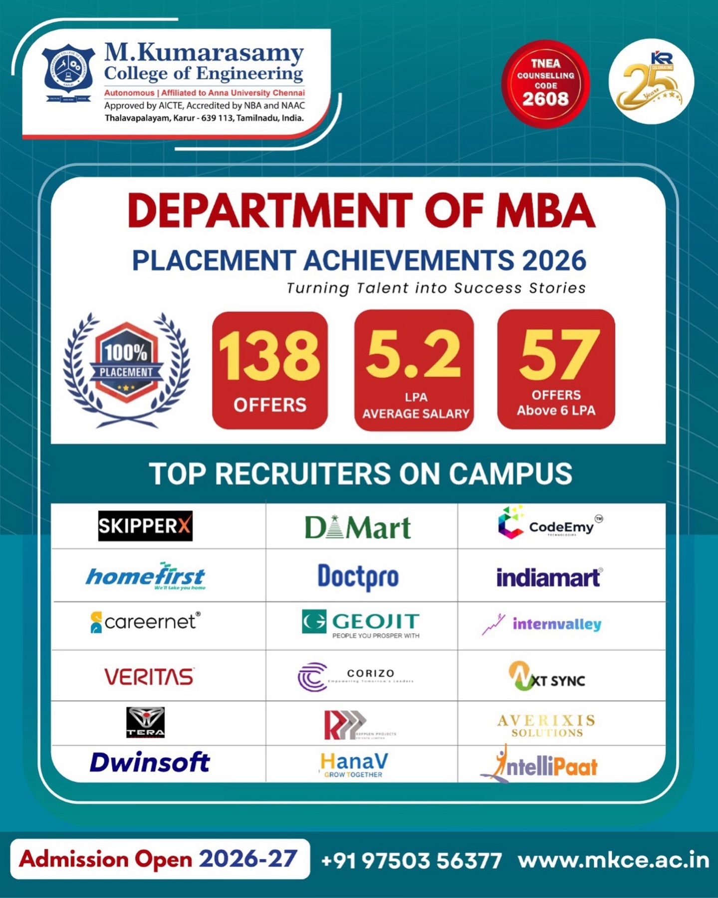 MBA @ MKCE – Where Careers Take Off!